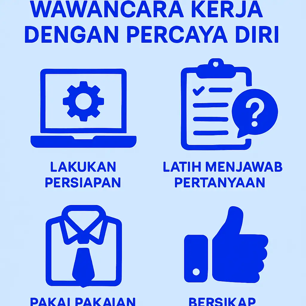 Tips Menghadapi Wawancara Kerja dengan Percaya Diri